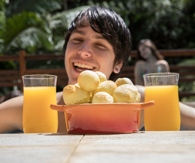 Pão de queijo proteico