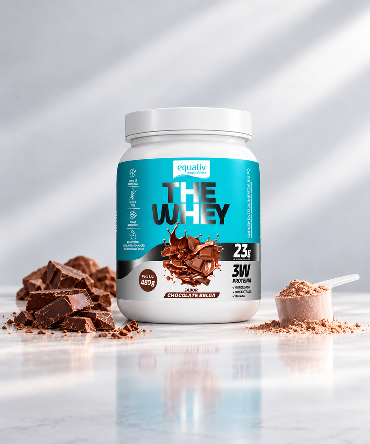 Shake de chocolate pós-treino