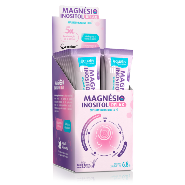 Magnésio Inositol Relax Gaba