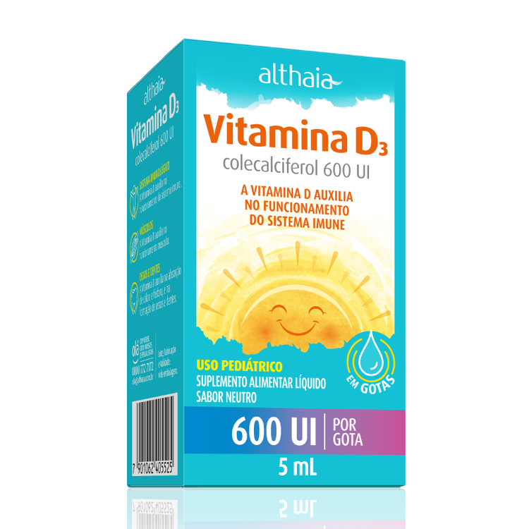 Vitamina D Kids 600 UI